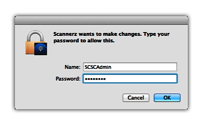 Scannerz Password
          Dialog